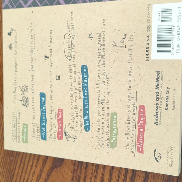 Set of 2 Three Dog Bakery cookbooks - Picture 4 of 6